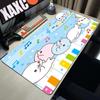 Cute Mamegoma Large Gaming Mouse Pad Computer Mousepad PC Gamer Laptop Mouse Mat Office Mausepad Silicone Keyboard Mat Desk Pad