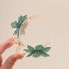 Acrylic Jelly Flower Hair Clip for Women's Fashion Hairpin Balls Head Hair Claw Shark Clip Girls Hair Accessories