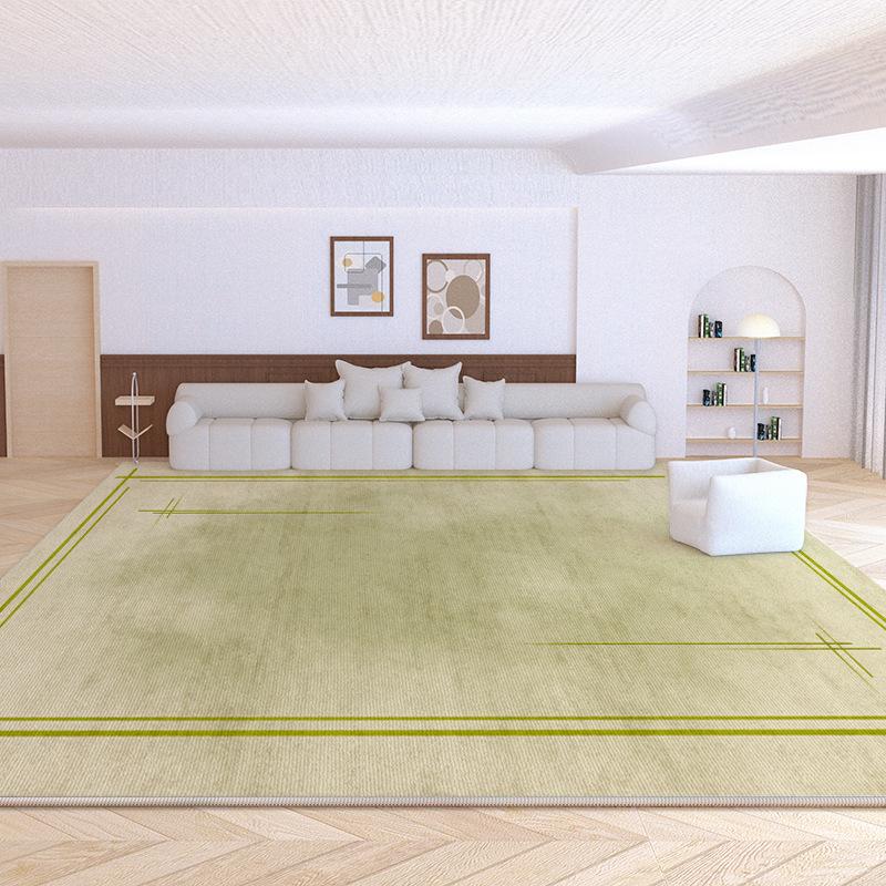 

Retro Cream Velvet Carpet for Living Room, Bedroom, Sofa & Coffee Table 80x120 cm