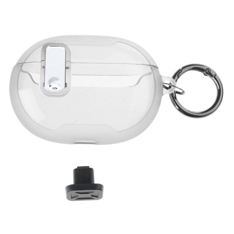 TPU Cover for Studio Buds/+ Earbud Holder Case with LED Light Visibility and Easy Access Ensuring Headsets Secures Fit