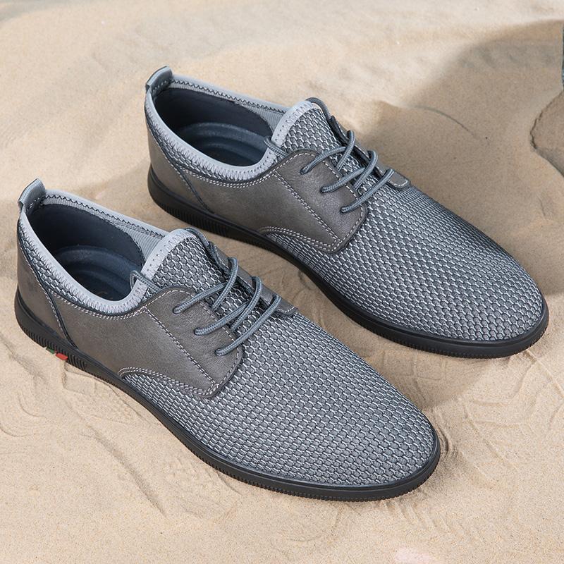 Fashion 2025 New Breathable Mens Casual Shoes Comfort Slip On Loafers Mocassins Summer Walking Soft Brand Sneakers Zapatillas Hombre