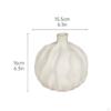 Ceramic Vase Flowerpot Houseplant Holder Photo Prop Ornament Desktop Simple for Bedroom Hallway
