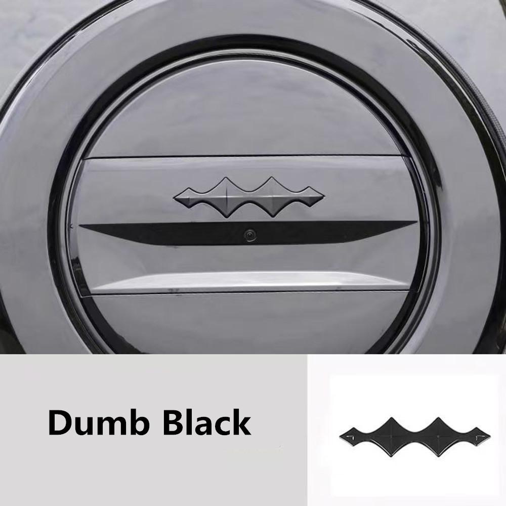 For BYD Formula Leopard 8 Car Logo Decoration Stickers Blackened Front And Rear Logos Front And Rear Logos Modified Decorative