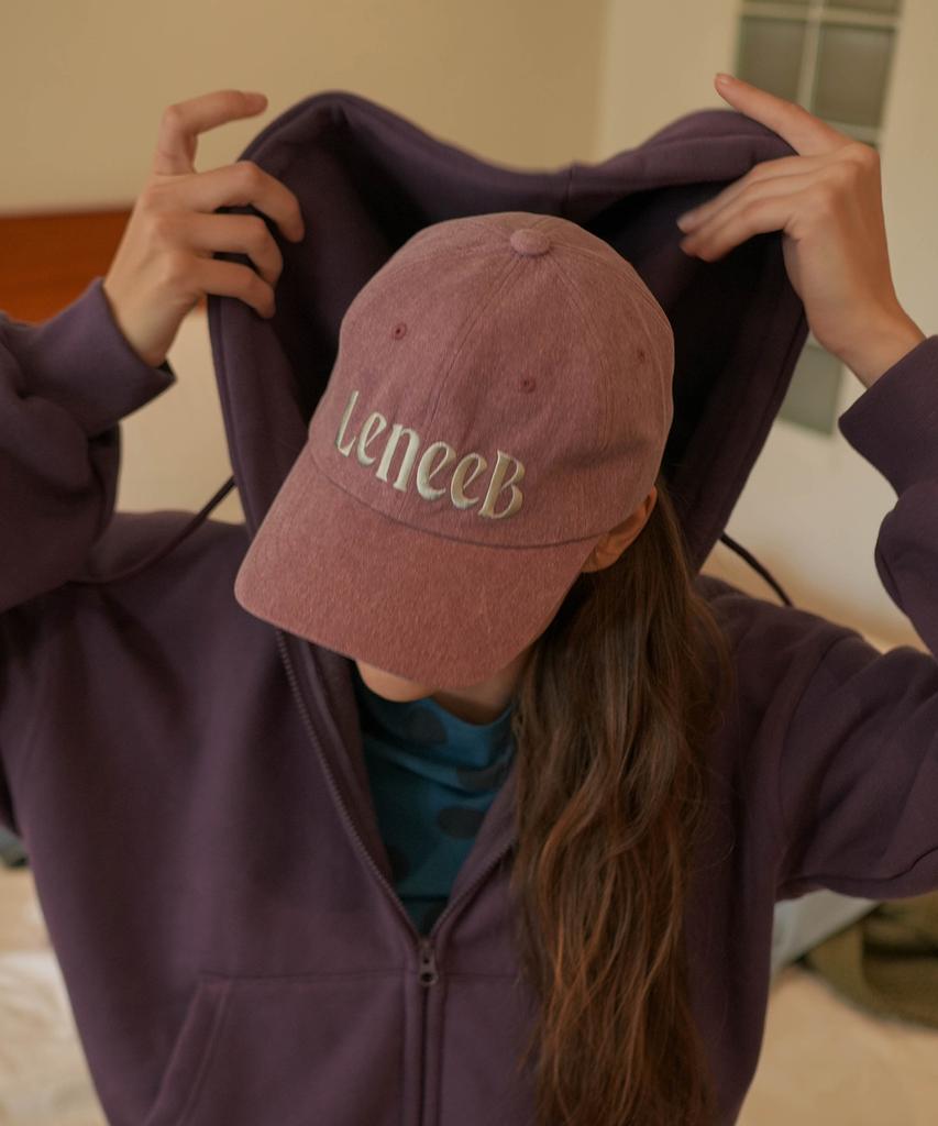Lenibi Signature Ball Cap Vintage Pink