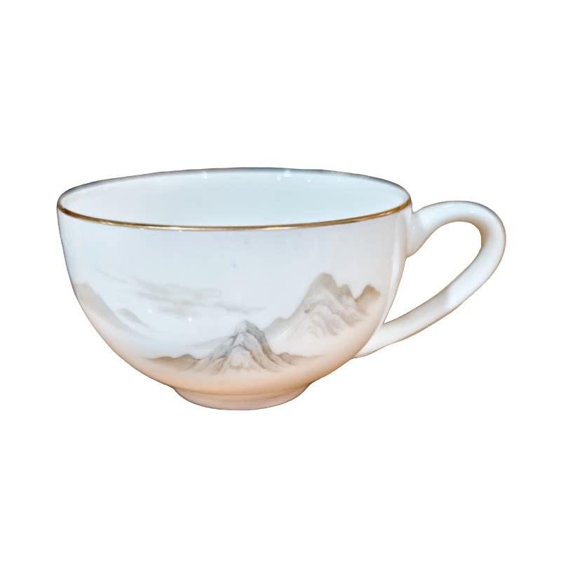 Luxury Gold Rim Bone China Tableware Set - Elegant Ceramic Plates, Bowls, and Dishes for Hotels or Home Use