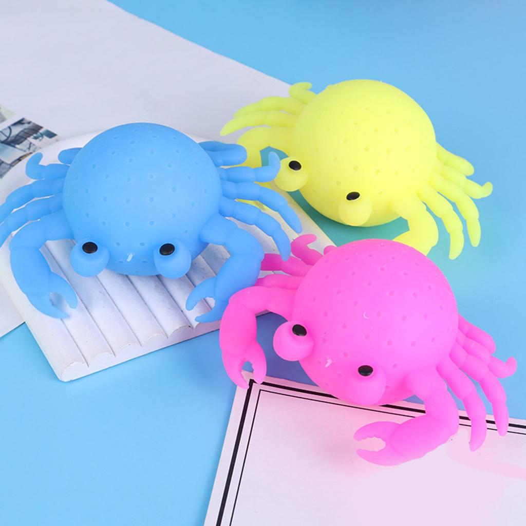 Water-absorbing Crab Children's Bath Beach Water Play Toys Swimming Pool Crab Pinch Fun Baby Water Play Toys