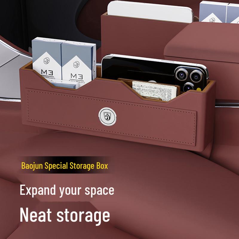 Car Seat Gap Filler Storage Box for Baojun 730, 560, 510, 310W, 630