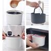 Durable Microwave Food Container Cooker Practical Microwave Cooker Innovative Microwave Rice Cooker for Healthy Cooking