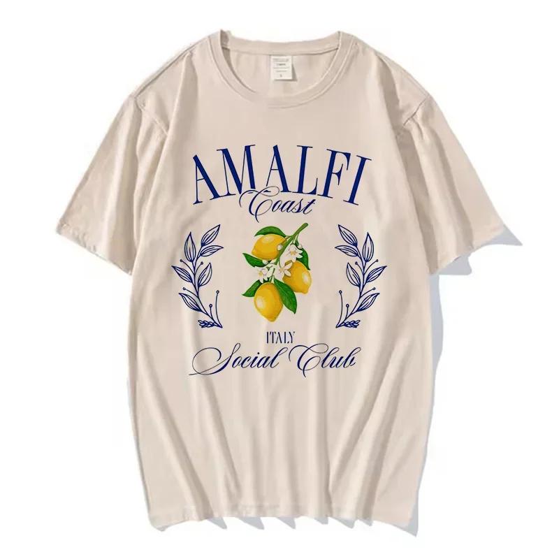 

Crew Neck Casual Top for Summer Spring Women s Clothing New in Hot Sale Printed T Shirt Lemon Print T-shirt Short Sleeve 4XL