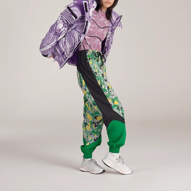(WMNS) Adidas by Stella McCartney TruePurpose Printed Long Sleeve Asia Sizing 'Purple Black' Women's HI6038