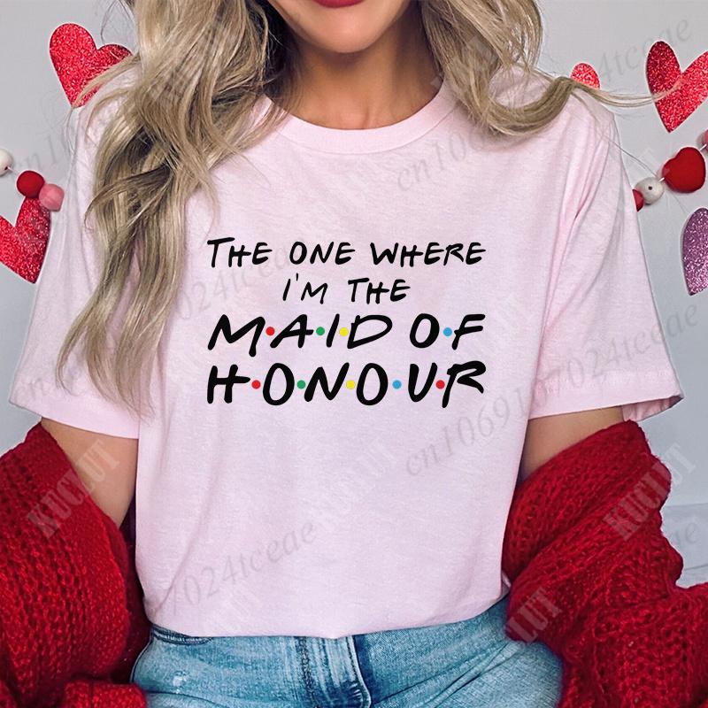 The One Where I'm The Bride T-shirt I Do Crew Tees Team Bride Squad Tribe Bachelorette Party Shirt for Women Wedding Clothes