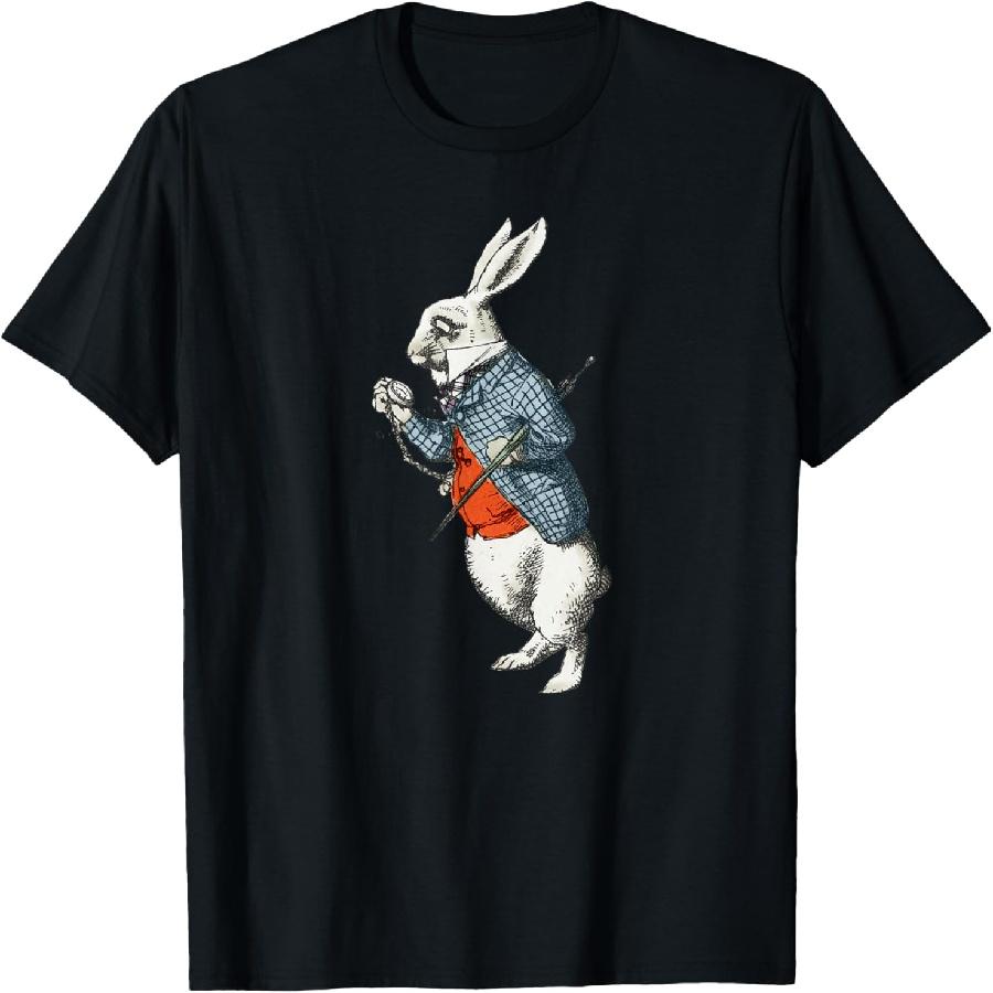 Alice In Wonderland Vintage Book T Shirt Design T-Shirt