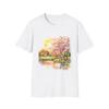 Serene Spring Blossom T-Shirt, Nature Lover Gift, Garden Theme Shirt, Casual