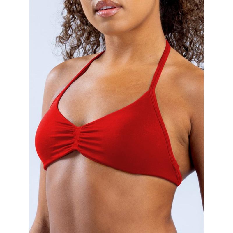 New DFYNE flat for seamless high elastic nylon neck bra fitness sports vest beautiful back