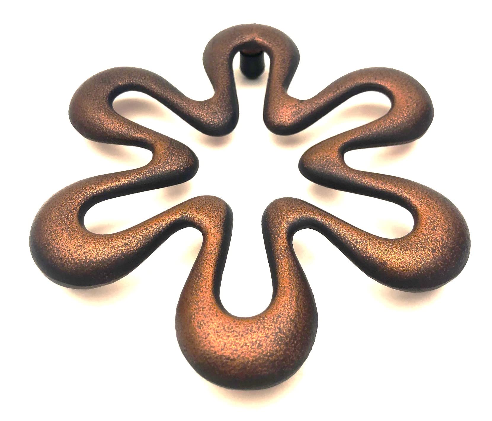 

Ichiudo Nambu Ironware Teapot Trivet Copper Black Holder, Rikka,