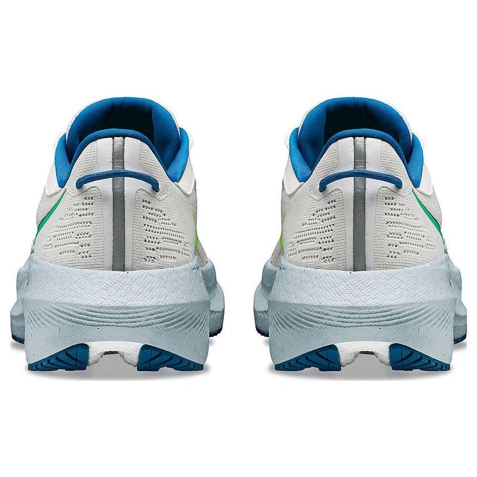 Saucony Triumph 21 Comfortable Versatile Simple Low-Top Running Shoes Women sneaker Silver Green S10881-117