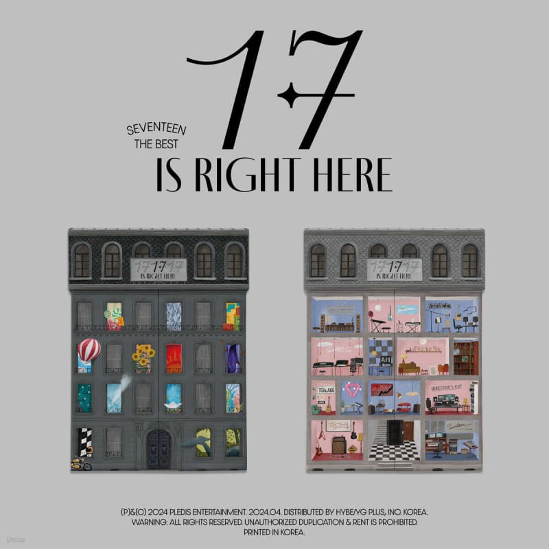 

SEVENTEEN - Seventeen Best Album 17 Is Right Here [2 Set]
