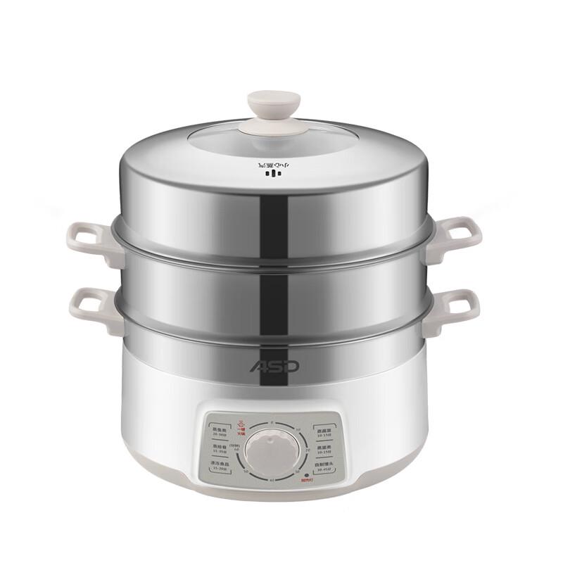 ASD 10L Multi-functional Stainless Steel Electric Steamer CN plug (adapter included)