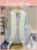 Japanese Girls Backpack With Nylon Material And Large Capacity For School Use