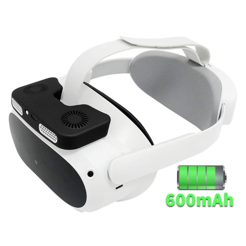 Wentylator chłodzący VR do zestawu słuchawkowego VR 4, łagodzi zaparowywanie soczewek, chłodny interfejs, miękka poduszka, podkładka interfejsu