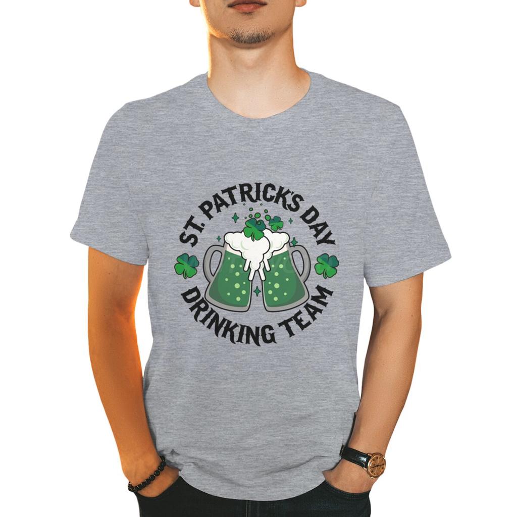 St Patricks Day Drinking Team Tshirt Funny Irish Drinking Team Unisex Tshirts Happy Go Lucky Green Beer Unisexs Clothes