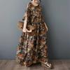 Summer Round Neck Shoulder Dress