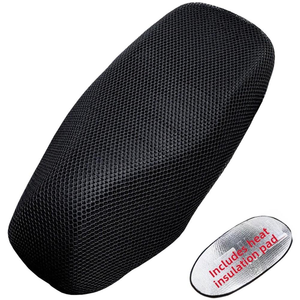 Motorcycle Breathable Mesh Protecting Cushion Seat Cover Heat ulation Air Pad Cover Anti-Slip Sunscreen Shock Absorption