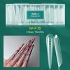 Nailpop Mechanical Nail Form 70/140Pcs Unique Dragon Claw Clear Nail Extension Forms 14 Sizes Easy DIY Salon Nail Art Tool