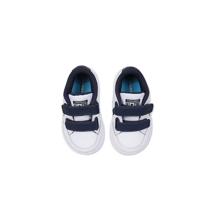 Converse Star Court 2V  Toddler shoes for infants White Blue'