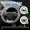 100PCS Car Disposable Steering Wheel Covers,Plastic Steering Wheel Cover Provides Protection with Elastic Band Design,Essential Disposable Car