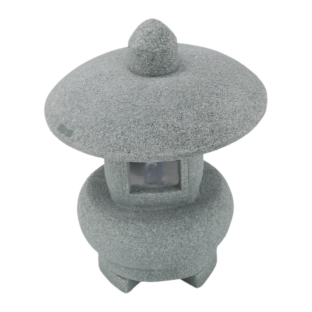 Pagoda Lantern Statue Sandstone Chinese Building Ornament Miniature Pagoda Model for Fish   Landscape