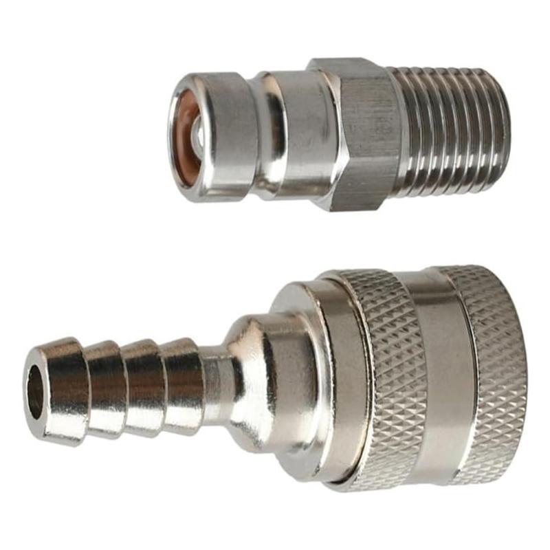High Performances Marine Fuel Connector Pair with Secure Tank Plugs 3B2-70281 3E0-70270-0 for Watercraft Engines 4-140HP