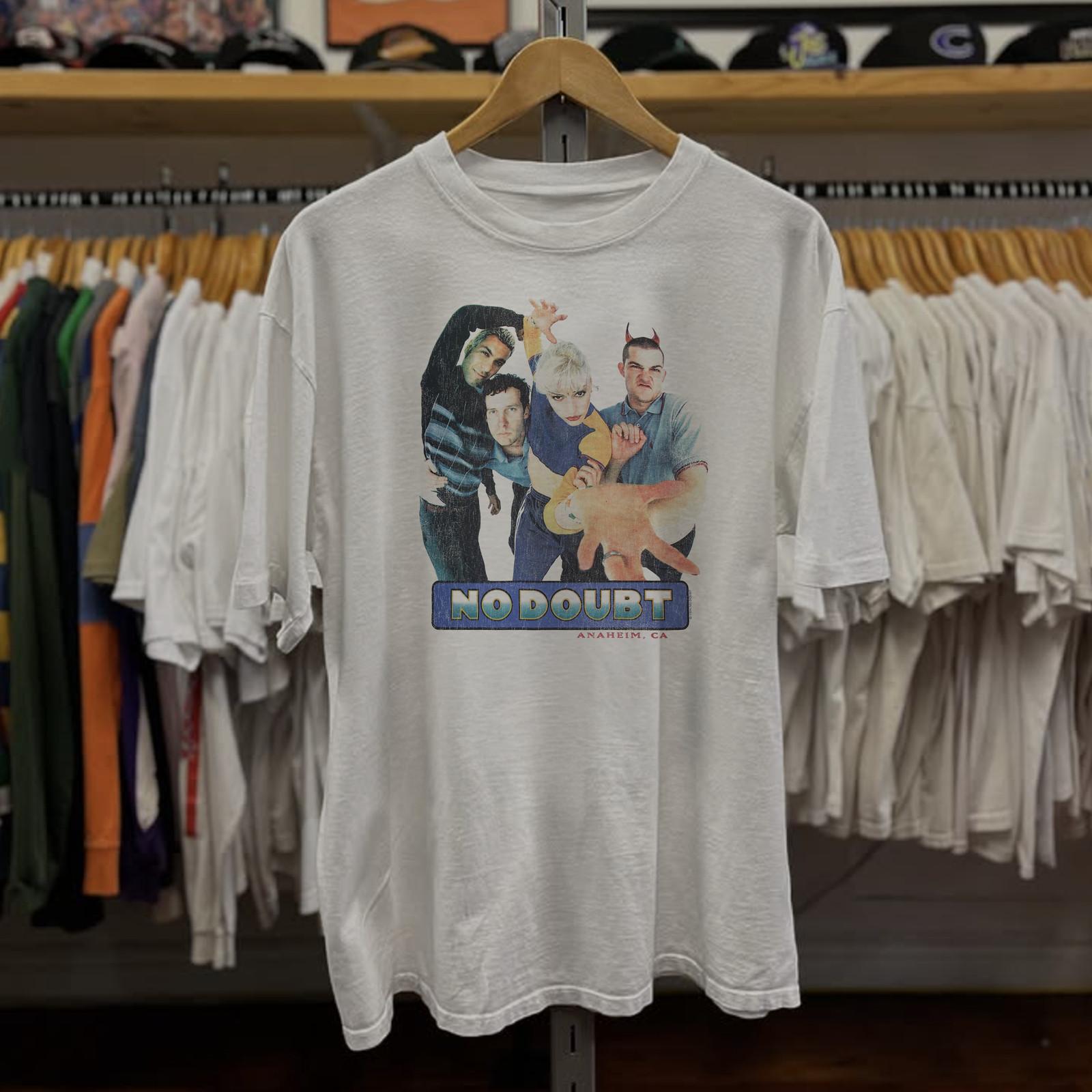 1996 No Doubt Washed T-Shirt White L 3XL