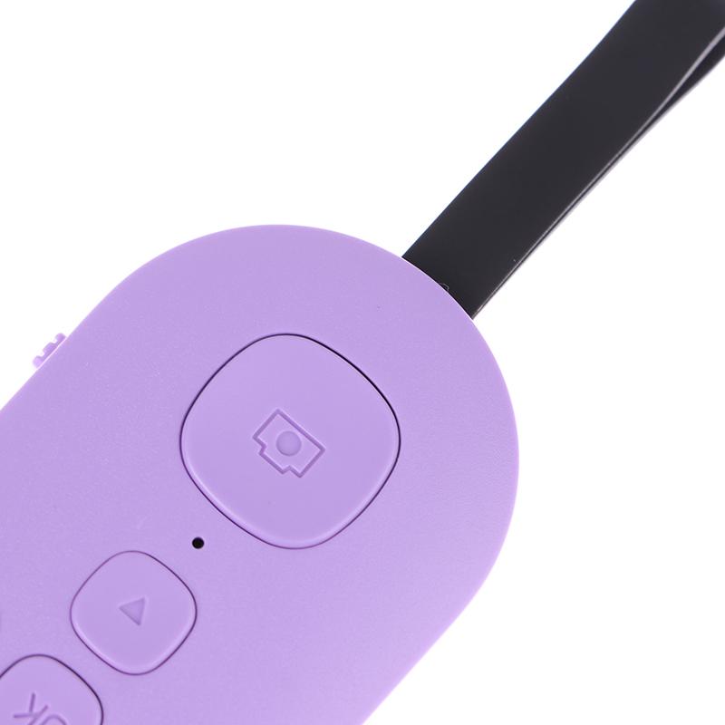 Bezdrátový Bluetooth Mobilní Selfie Líný Okamžitý Hudební Dálkový Ovladač Telefonu Bluetooth Ovladač Pro Natáčení Videa Otáčení Stránek