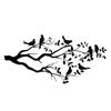 Metal Birds Wall Art Vivid Birds On Branch Black Metal Bird Silhouette Hanging Wall Sculpture Large Decorative Wall Art