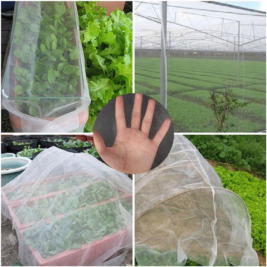 Garden Netting 2.5x20m Insect Bird Barrier Netting Vegetable Plant Protection Garden Fine Mesh Net to Protect Crops, Plants
