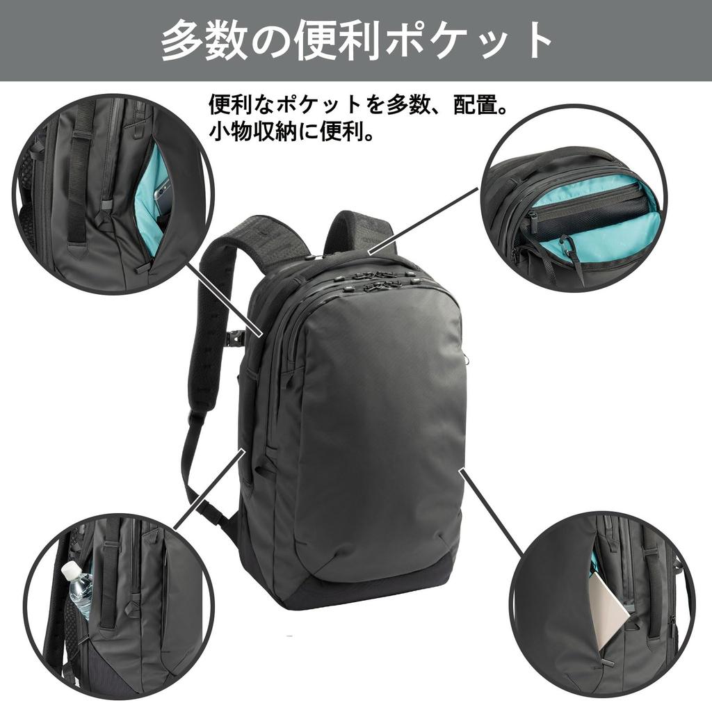 Ace Gene LaGrentis Air V Business Backpack, B4 Size, 15.6-inch PC Storage, Expandable Capacity, No. 68672