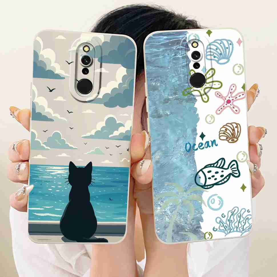 For Xiaomi Redmi 8 2019 Casing Candy Cartoon Back Cover Soft Slim Phone Case For Xiaomi Redmi8 Redmi 8 Silicone Bumper 6.22"