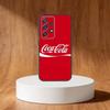 CocaS-Fashion Cola Phone Case For Samsung S25,S24,S21,S22,S23,S30,Ultra,S20,Plus,Fe,Note,10,9,5G Black Cover
