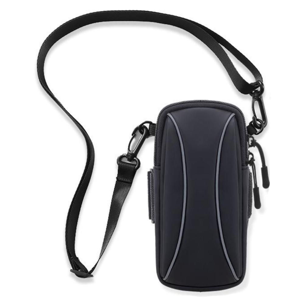 Shoulder Belt Running Phone Arm Bag Waterproof Lightweight Running Phone Shoulder Bag Large Capacity Vertical Sports Phone Bag