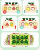 Educational Orchard Farm Blocks: Insect Matching & Radish Pulling Toys for Kids
