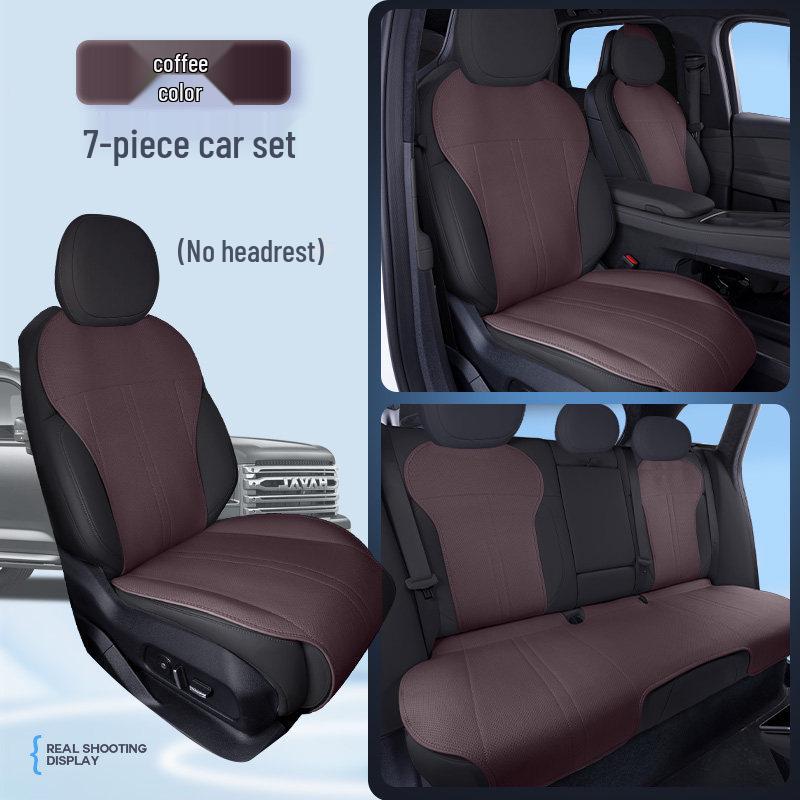 Haval H9 Universal Seat Cushion: Four-Season Breathable Ventilated Cover for Five-Seater Cars.
