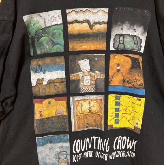 Counting Crows Black Short Sleeve Cotton T-shirt Unisex S5XL VN1659 XL