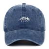 Japanese Retro Dinosaur Embroidery Duckbill Sun Protection Cap for Women