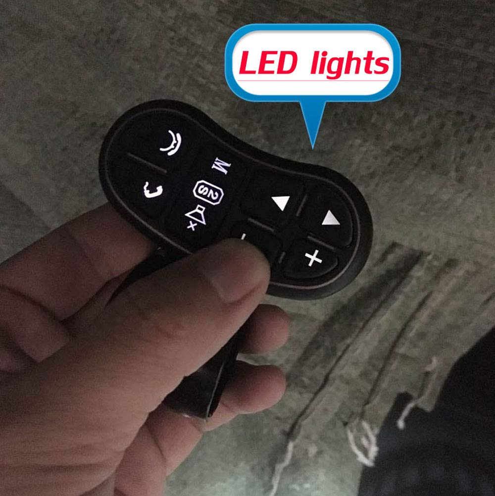 Car Multimedia Remote Control Car DVD MP5 Android Player Wireless Remote Control Steering Wheel Multifunctional Remote Control