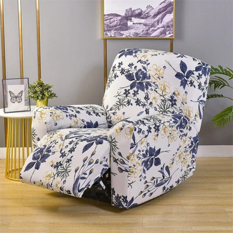 Spandex Recliner Chair Cover Lazy Boy Recliner Sofa Covers High Stretch Slipcover 1 Seater Sofa Cover for Living Room Home Decor