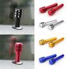 2Pcs Universal Aluminum Alloy Interior Door Lock Knob Pins Car Door Lift Knob Sturdy Auto Lock Latches Car Accessories