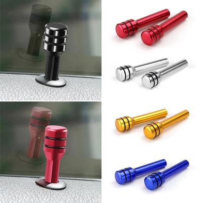 2 Stuks Universele Aluminium Interieur Deurslot Knop Pins Autodeur Lift Knop Stevige Auto Lock Vergrendelingen Auto Accessoires