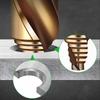 Cobalt Step Drill Bit M35 High Speed Steel Straight Shank 3-13mm HSS Twist Bit for Metal Stainless Steel Iron Drilling