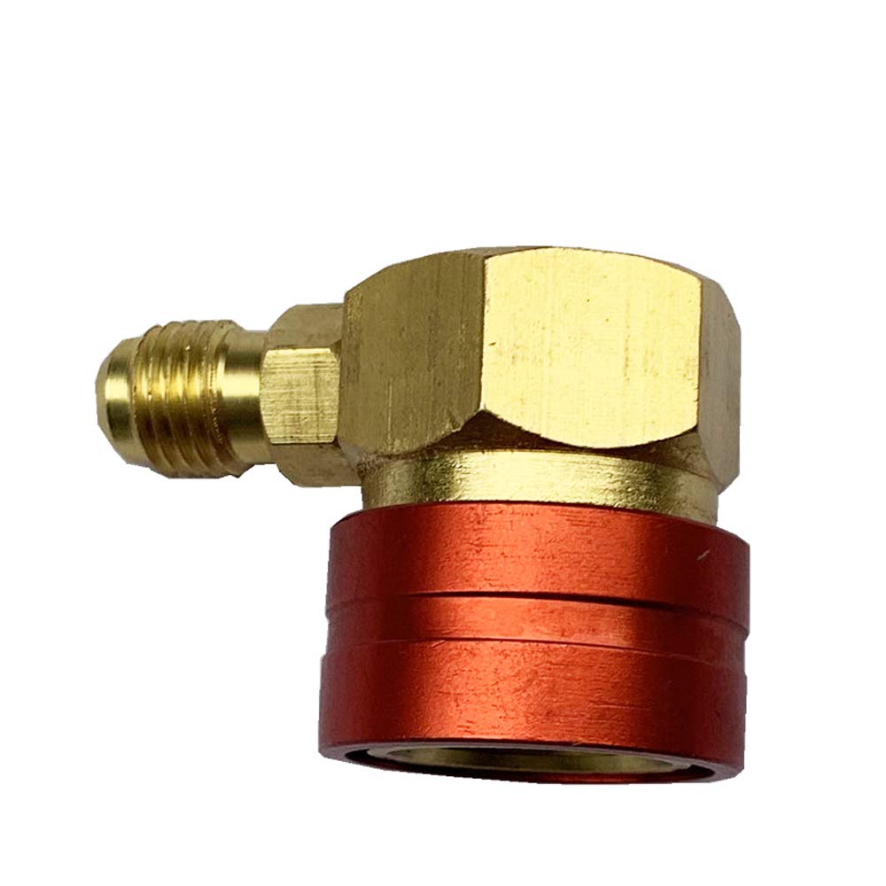 R1234YF Gas Charge Conversion Adapter Quick Coupler for High Pressure Low Pressure Valve Type Joint Filler